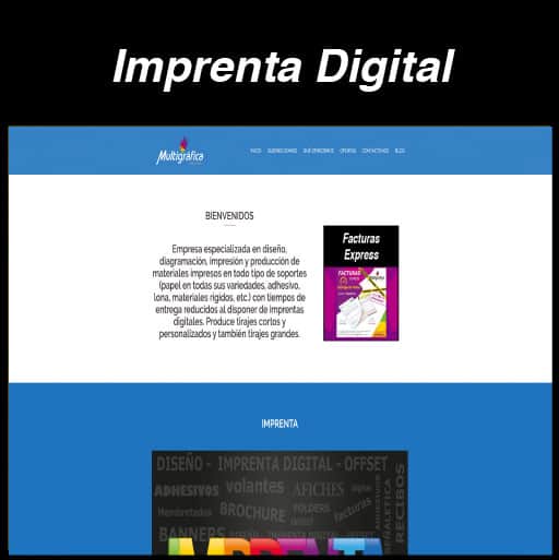 Web Imprenta Digital