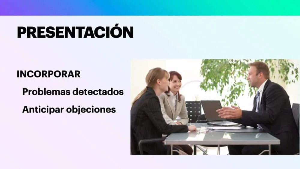 Aprende a Vender Consistentemente 8 Presentación para una Venta