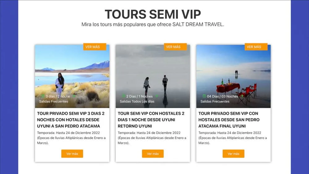 Páginas Web para Turismo 1 Páginas Web para Turismo 1