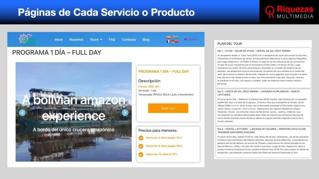 Cómo Crear la Web Perfecta para Agencias de Turismo en Bolivia 19